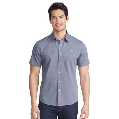 Men's UNTUCKit Petrus Wrinkle-Free Short Sleeve Button Up Shirt